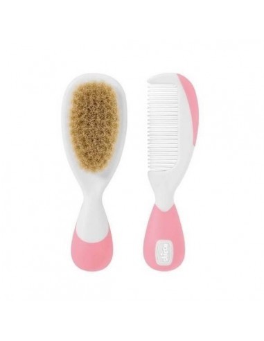 CHICCO BROSSE ET PEIGNE PINK