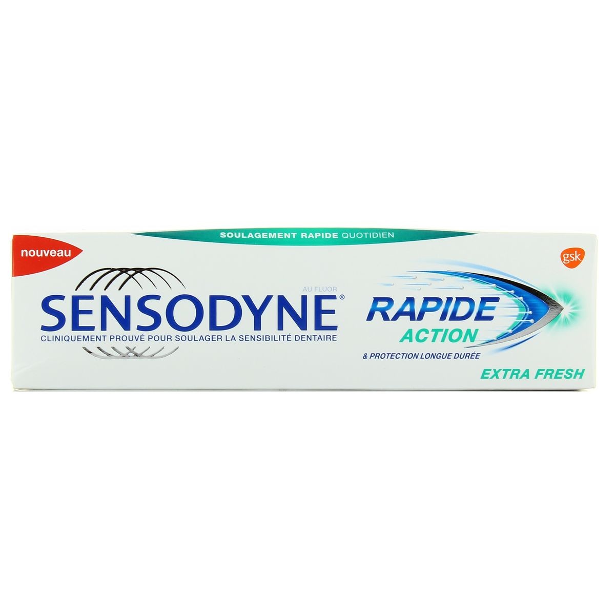 SENSODYNE DENTIFRICE RAPIDE EXTRA FRESH, 75ml SENSODYNE DENTIFRICE RAPIDE EXTRA FRESH, 75ml