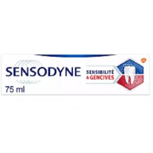 SENSODYNE DENTIFRICE SENSIBILITE & GENCIVES 75ML