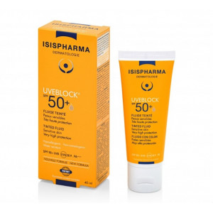 ISIS pharma UVEBLOCK 50+ FLUIDE TEINTE 40ml
