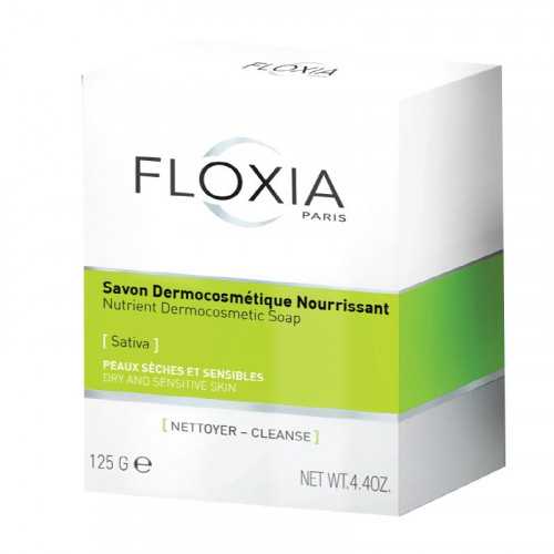 Floxia Savon Exfoliant  Nourrissant peau sèche,125 g