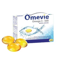 OMEVIE OMEGA 3-500 , 30 CAPSULES