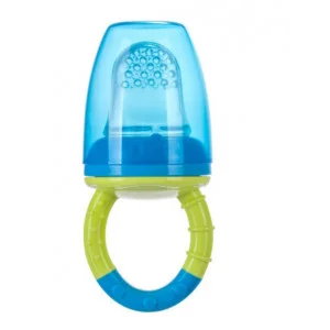 CANPOL BABIES SUCETTE FILET D4ALIMENTATION EN SILICONE POUR FRUITS BLEU
