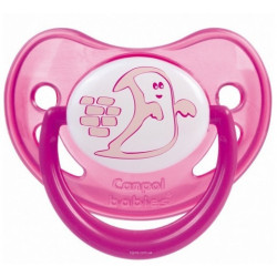 CANPOL BABIES SUCETTE ORTHODONTIQUE SILICONE 0-6M+ Night dreams PHARMASHOP