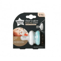 TOMMEE TIPPEE CLOSE TO NATURE 2 SUCETTES 0-6M