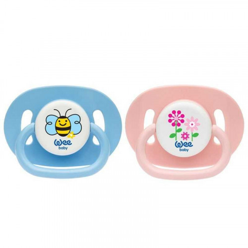Sucette à corps ovale et à bout rond Wee Baby