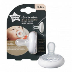TOMMEE TIPPEE CLOSE TO NATURE SUCETTE BREAST-LIKE 0-6M