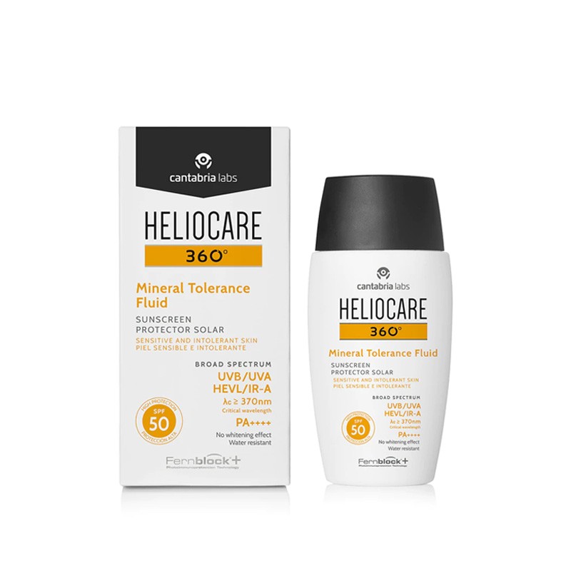 HELIOCARE 360 MINERAL TOLERANCE FLUID SPF50 50ML HELIOCARE 360 MINERAL TOLERANCE FLUID SPF50 50ML