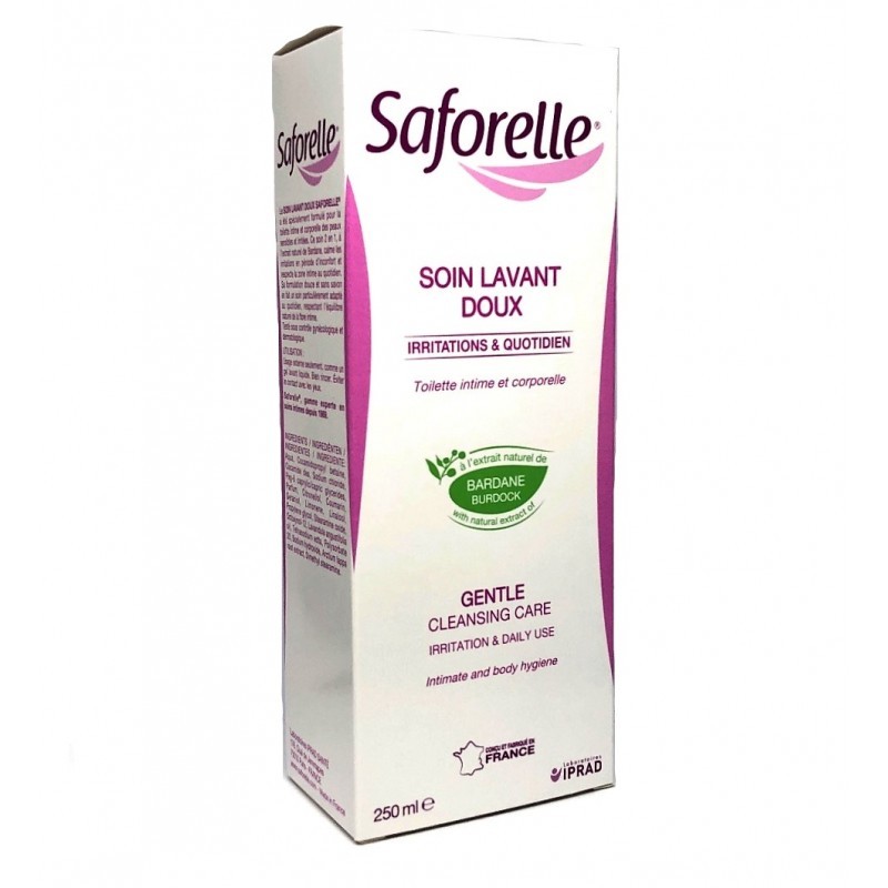SAFORELLE SOIN LAVANT DOUX 250ML pharmashop