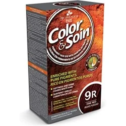 3 CHENES COLOR & SOIN COLORATION ROUGE FEU 9R