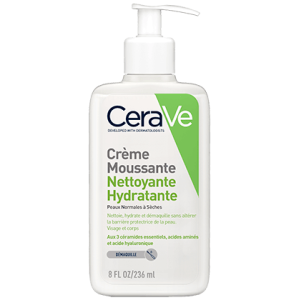 CERAVE CREME MOUSSANTE NETTOYANTE HYDRATANTE 236ML PHARMASHOP
