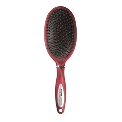 TITANIA BROSSE PNEUMATIQUE ROUGE 10 RANGEES 26 CM