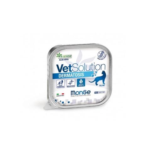 MONGE VETSOLUTION CAT DERMATOSIS 100G | Tunisie