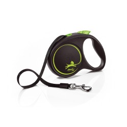 FLEXI LAISSE BLACK DESIGN TAPE M 5M