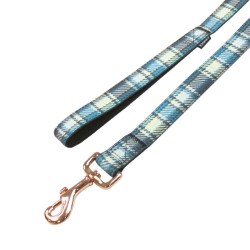 LAISSE EDINBURGH 120*15MM BLEU-pharmashop