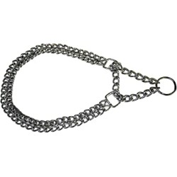 CROCI COLLIER 1/2 ETRANGLEUR CHROME 65 CM