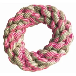 CROCI OS EN COTON RING PASTEL 18 CM ROSE