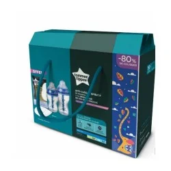 TOMMEE TIPPEE ADVANCED ANTI-COLIQUE KIT NAISSANCE  BLEU PANDA