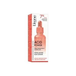 LIRENE ACIDE POWER SERUM EXFOLIANT A L'HYDROLAT DE PAMPLEMOUSSE 30ML
              data-full-size-image-url=