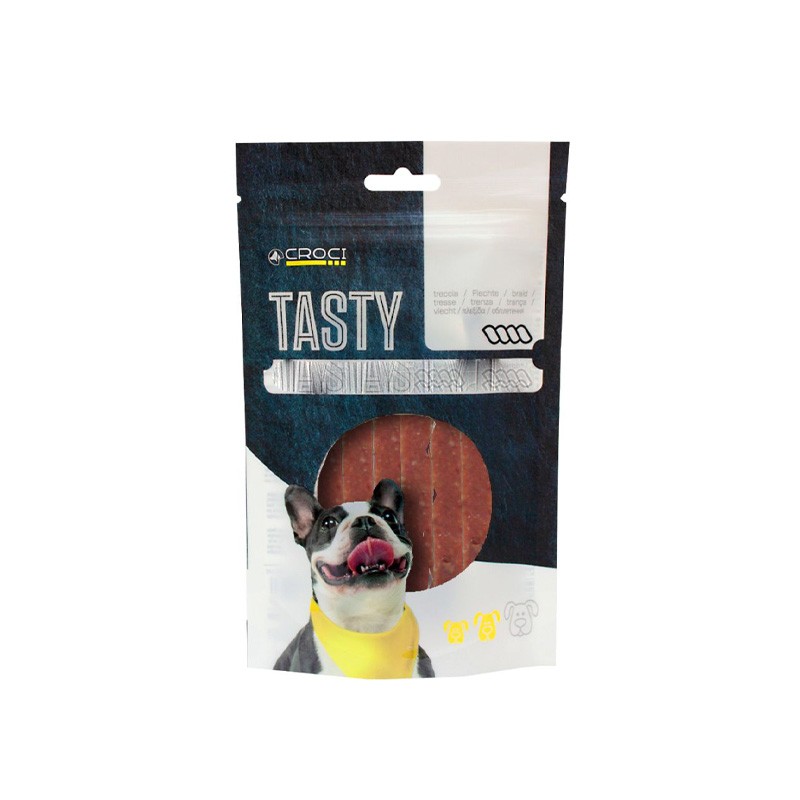 CROCI TASTY COLLATION SAVOUREUSE DE FILETS D'AGNEAU POUR CHIENS 80G...