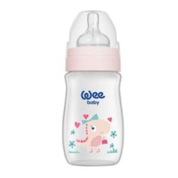 WEE BABY CLASSIC BIBERON EN PLASTIQUE COL LARGE 150ML
              data-full-size-image-url=