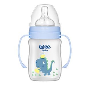 WEE BABY BIBERON CLASSIC PLUS COL LARGE PP AVEC POIGNEE 0-6M 250ML