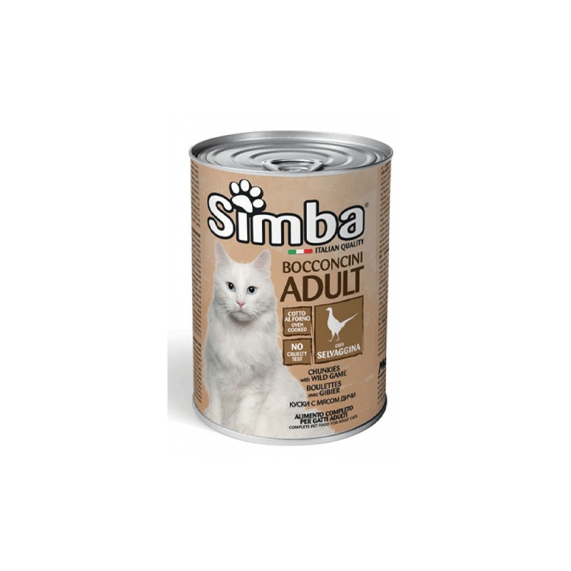 SIMBA CAT WITH WILD GAMES 415GR | Tunisie