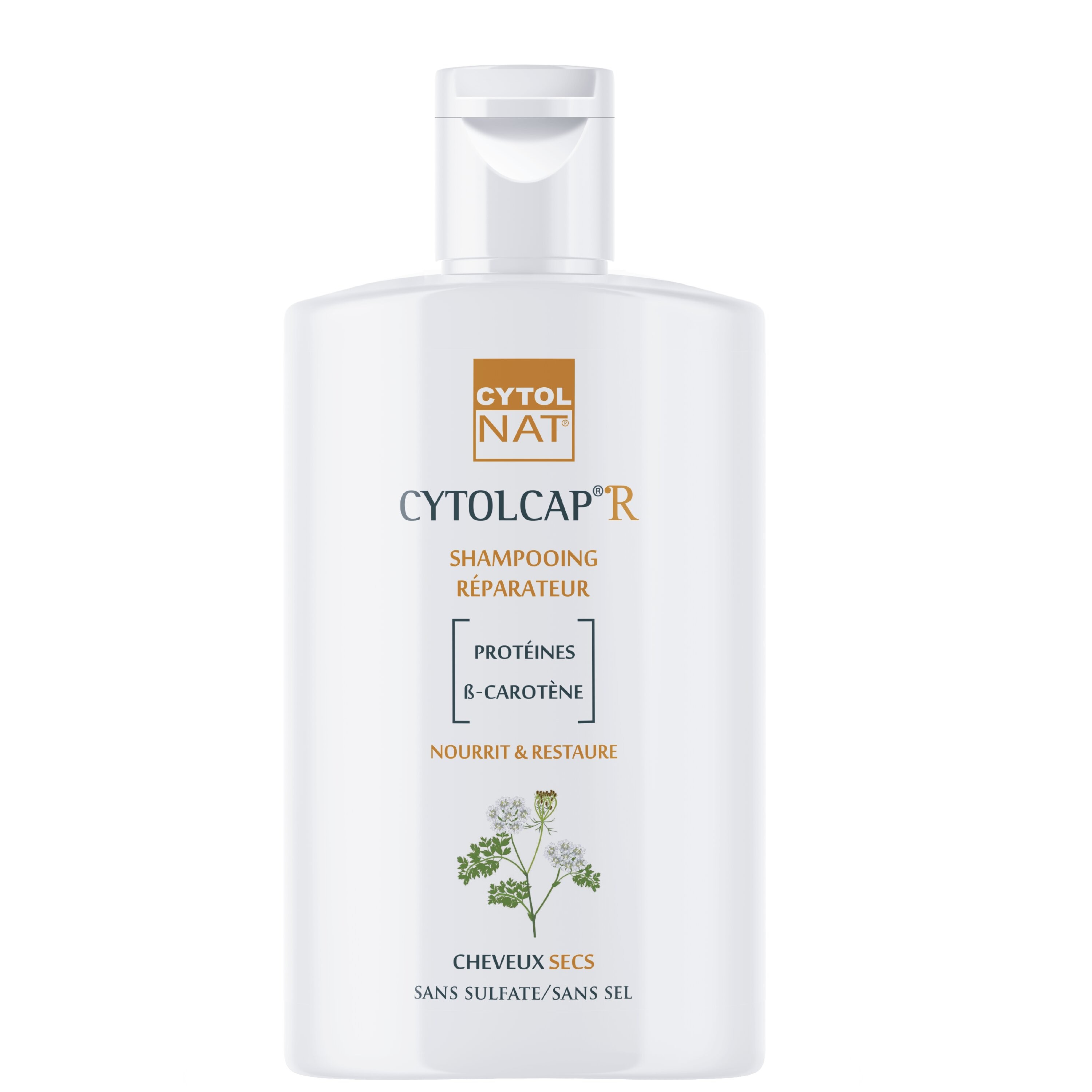Shampooing réparateur cheveux secs CYTOLNAT 200ml | Pharmashop