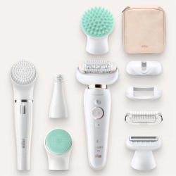 BRAUN ÉPILATEUR SILK-EPIL 9 FLEX BEAUTY SET AVEC TECHNOLOGIE WET & DRY 9300 pharmashop