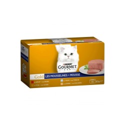 PURINA GOURMET GOLD MOUSSELINES LOT 4*85GR