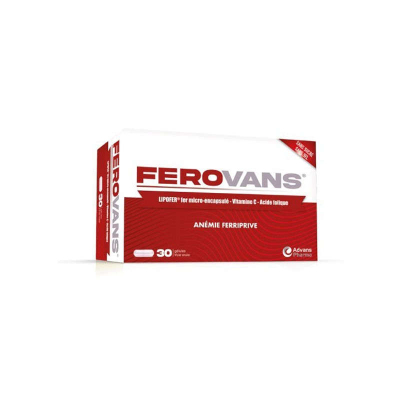 FEROVANS 30 GELULES FEROVANS 30 GELULES