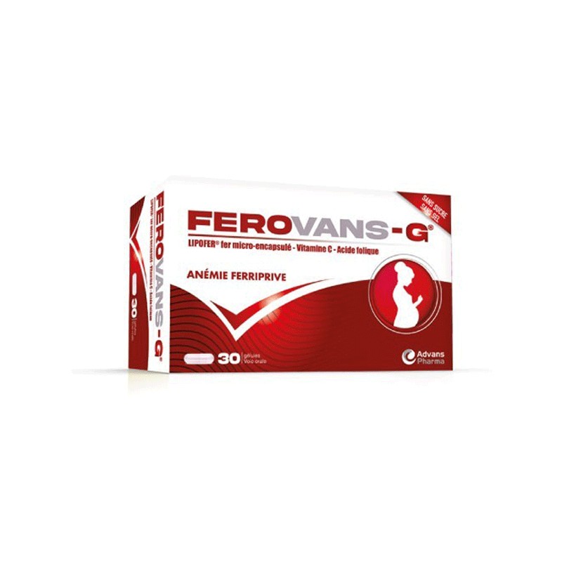 FEROVANS-G 30 GELULES FEROVANS-G 30 GELULES