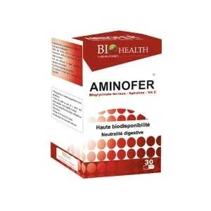 BIOHEALTH AMINOFER 30 GELLULES pharmashop