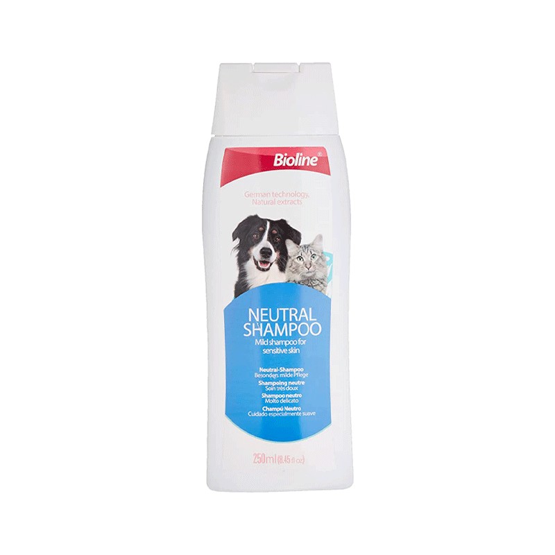 BIOLINE NEUTRAL SHAMPOO FOR DOG AND CATS 250ML | Tunisie