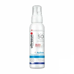 ULTRASUN ACTIVE TRANSPARENT SPRAY SPF50 150ML PHARMASHOP