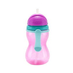 CANPOL BABIES SPORT CUP WITH FLIP TOP STRAW 12M+ 370ML