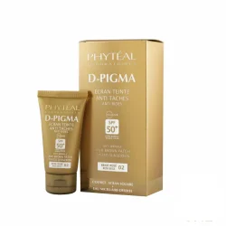 PHYTEAL DPIGMA ECRAN TEINTE BEIGE ROSE SPF50 + DPIGMA EAU MICELLAIRE A L'ALOE VERA 250ML (OFFERTE)