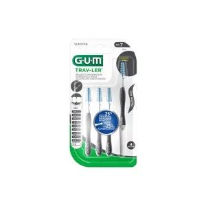 GUM TRAV-LER BROSSETTE INTERDENTAIRE , BTE DE 4 (1619)-pharmashop