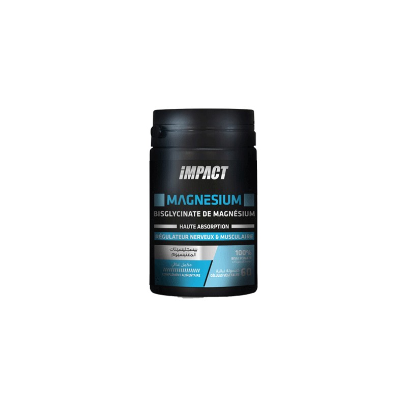 IMPACT MAGNESIUM 60 GELULES-pharmashop IMPACT MAGNESIUM 60 GELULES-pharmashop