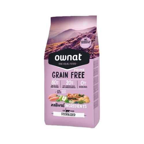 OWNAT JUST GRAIN FREE STERILIZED POULET 1KG