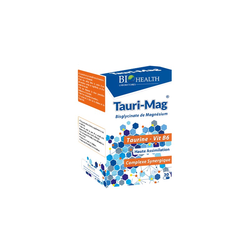 BIOHEALTH TAURI MAG 30 GELULES BIOHEALTH TAURI MAG 30 GELULES