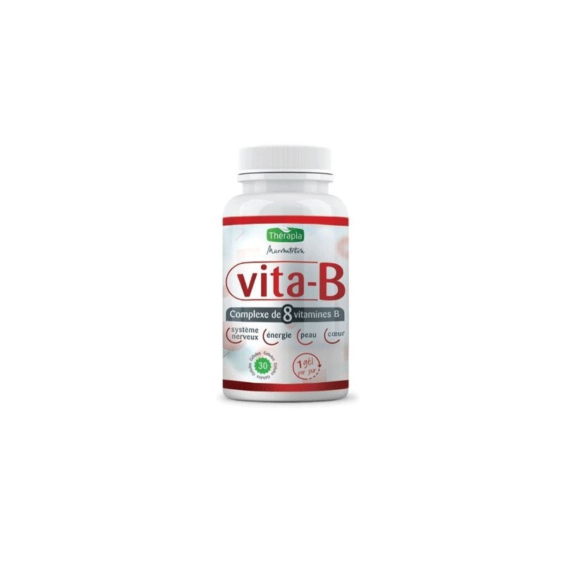 THERAPIA VITA B BOITE DE 30 GELULES-pharmashop THERAPIA VITA B BOITE DE 30 GELULES-pharmashop