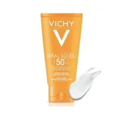 Vichy IDEAL SOLEIL Crème onctueuse perfectrice de peau SPF 50+, 50ml