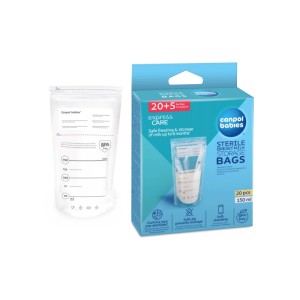 CANPOL SACS DE CONSERVATION DU LAIT MATERNEL 25PCS,150ML-pharmashop