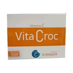 XEN VITA CROC VITAMINE C 20 COMPRIMES A CROQUER-pharmashop