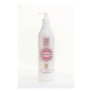 AURACY PEACE OF MIND LAIT HYDRATANT VISAGE ET CORPS ROSE INDIENNE&THE VERT,400ML-pharmahop