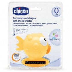 CHICCO THERMOMETRE DE BAIN ORANGE FISH-pharmashop