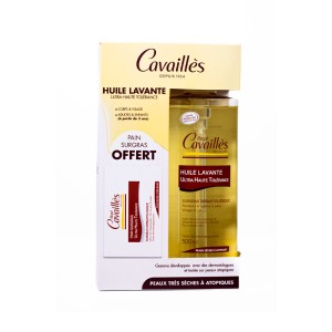 COFFRET ROGE CAVAILLES UHT HUILE LAVANTE 500ML+PAIN SURGRAS 100ML (OFFERT)-pharmashop