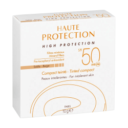 AVENE HAUTE PROTECTION SPF50 COMPACT TEINTE BEIGE SABLE 10G-pharmashop