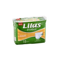 LILAS COUCHE ADULTE CONFORT PROTECT SMALL 15 PIECES-pharmashop